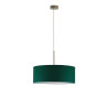 Lampe Suspendue avec abat-jou SINTRA Ø50 E27 - or / vert