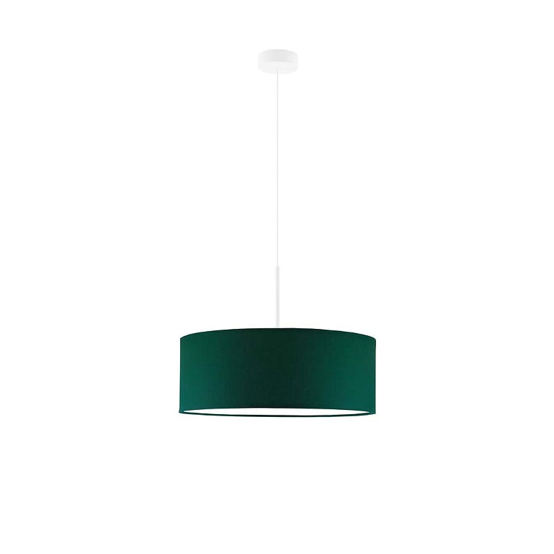 Lampe Suspendue avec abat-jou SINTRA Ø50 E27 - blanc / vert