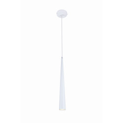 Suspension luminaire design SLIM GU10 courte - blanc