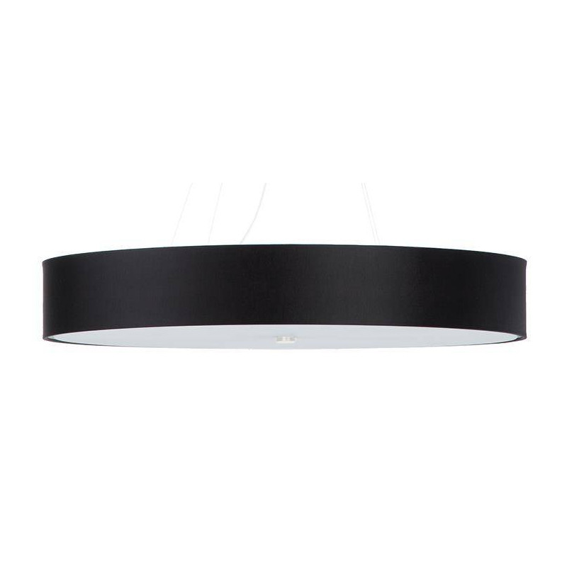 Lampe en suspension abat jour Design SKALA 90cm 6xE27 - noir