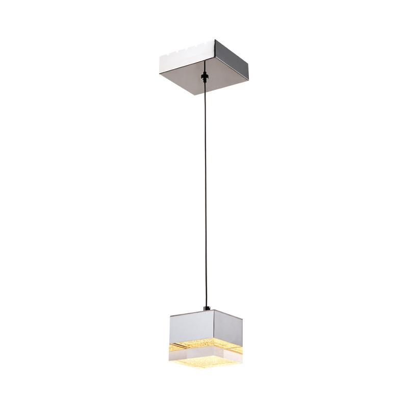 Luminaire Design suspendue SETH 1 LED 4.2W 3000K - chrome