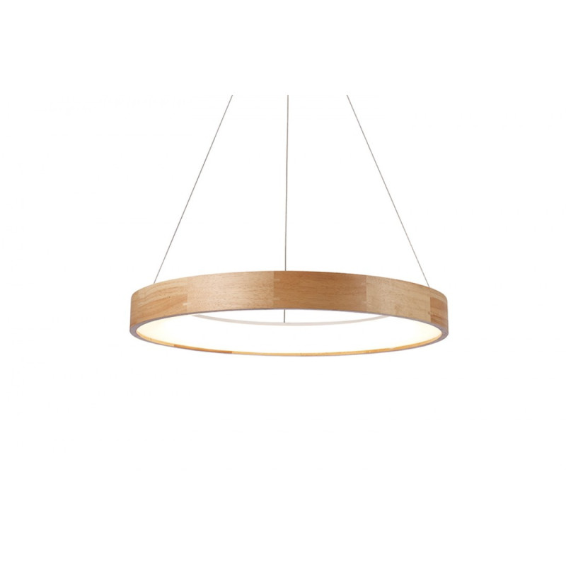 Luminaire Design suspendue SILVAM 65 LED 50W - bois exotique