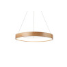 Luminaire Design suspendue SILVAM 65 LED 50W - bois exotique