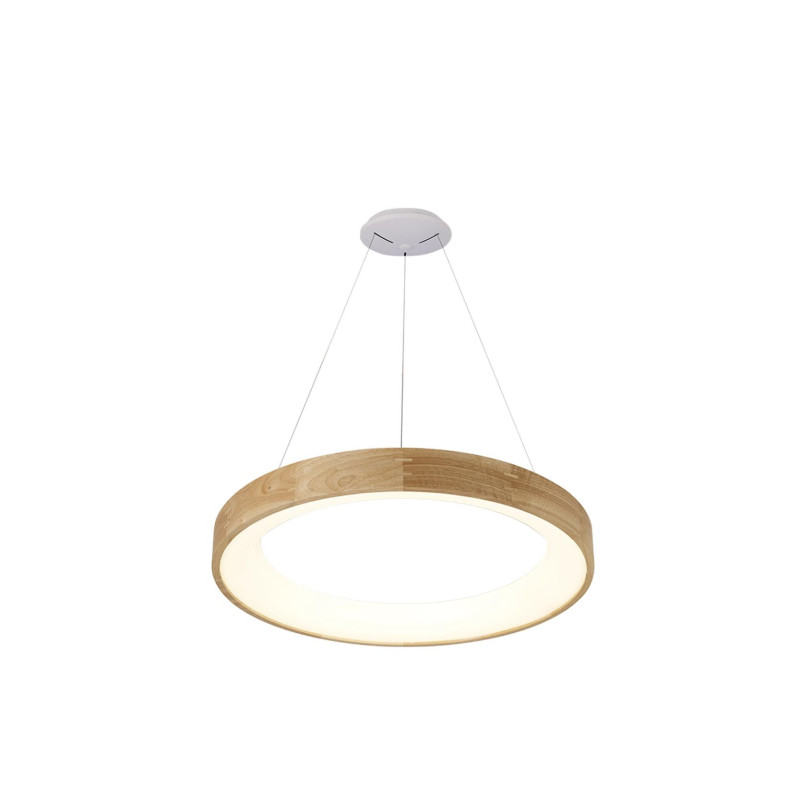 Luminaire Design suspendue SILVAM 45 LED 30W - bois exotique