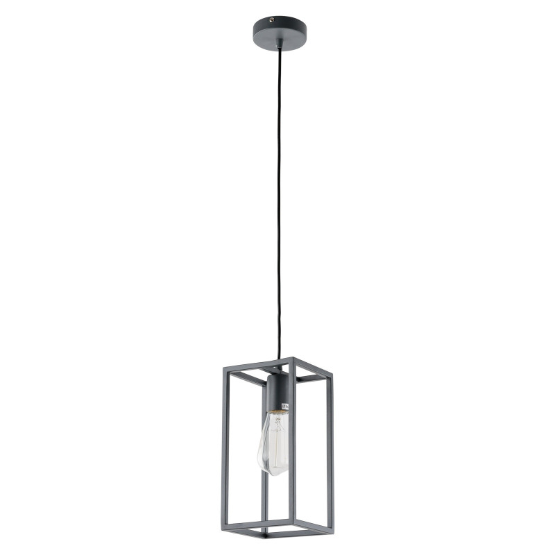 Suspension industrielle Design SIGALO E27 - gris sable