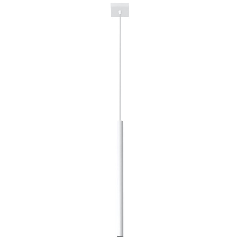 Suspension luminaire design PASTELO 1 G9 - blanc