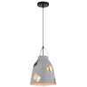 Luminaire Industriel Suspension PATCH E27 - gris / or