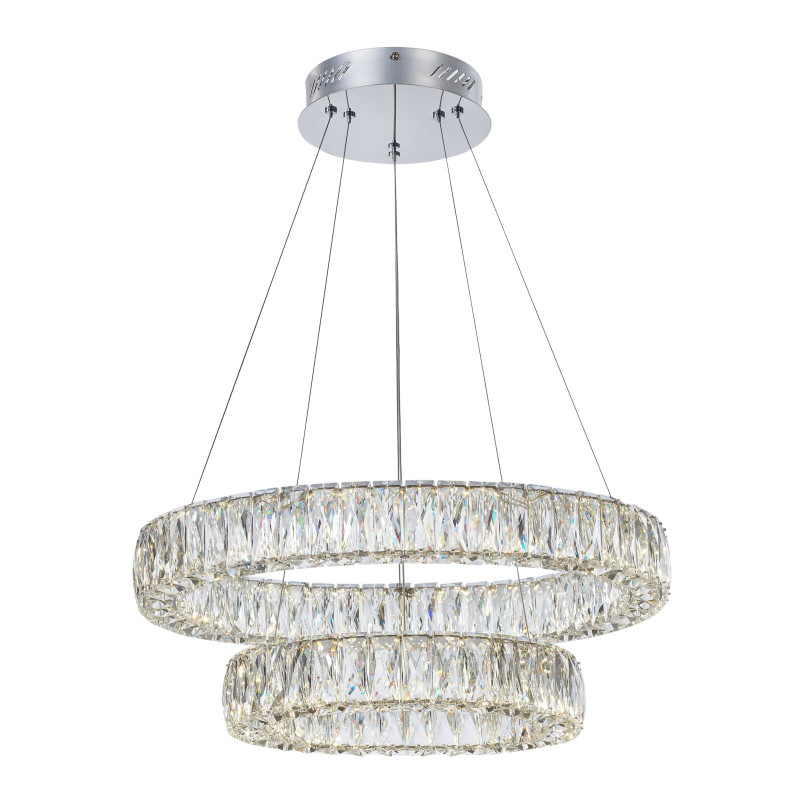 Lampe suspendue PERLA LED 60W - cristal