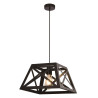 Luminaire Industriel Suspension ORIGAMI E27 - noir