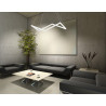 Lampe Design suspendue ORIGAMI LED 50W 3000K - blanc