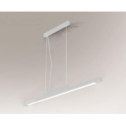 Lampe Design suspendue OTARU 120cm LED 38,4W 3000K - blanc