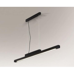 Luminaire Design suspendue OTARU 120cm LED 38,4W 3000K - noir