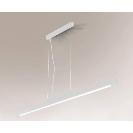 Lampe Design suspendue OTARU 150 cm LED 48W 3000K - blanc