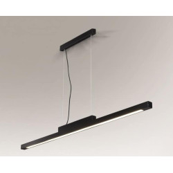 Lampe Design suspendue OTARU 150 cm LED 48W 3000K - noir