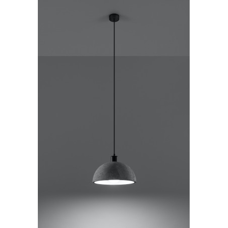 Suspension luminaire PABLITO E27 - gris