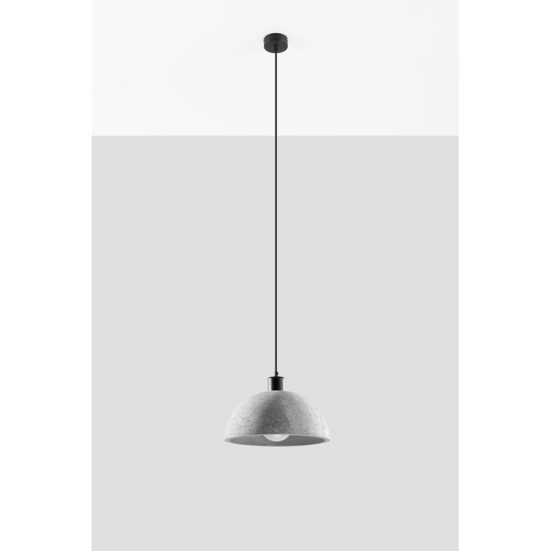 Suspension luminaire PABLITO E27 - gris