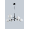 Lampe Suspendue design OVIEDO 6 6xG9 - noir