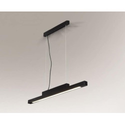 Luminaire Design suspendue OTARU 90cm LED 14W 3000K - noir