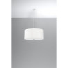 Lampe Suspendue avec abat-jour OTTO 50cm 5xE27 - blanc