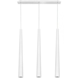 Lampe Suspendue design QUEBECK III GU10 - blanc