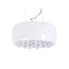 Lampe suspendue QUINCE 50 G9 6x28W blanc Cristal