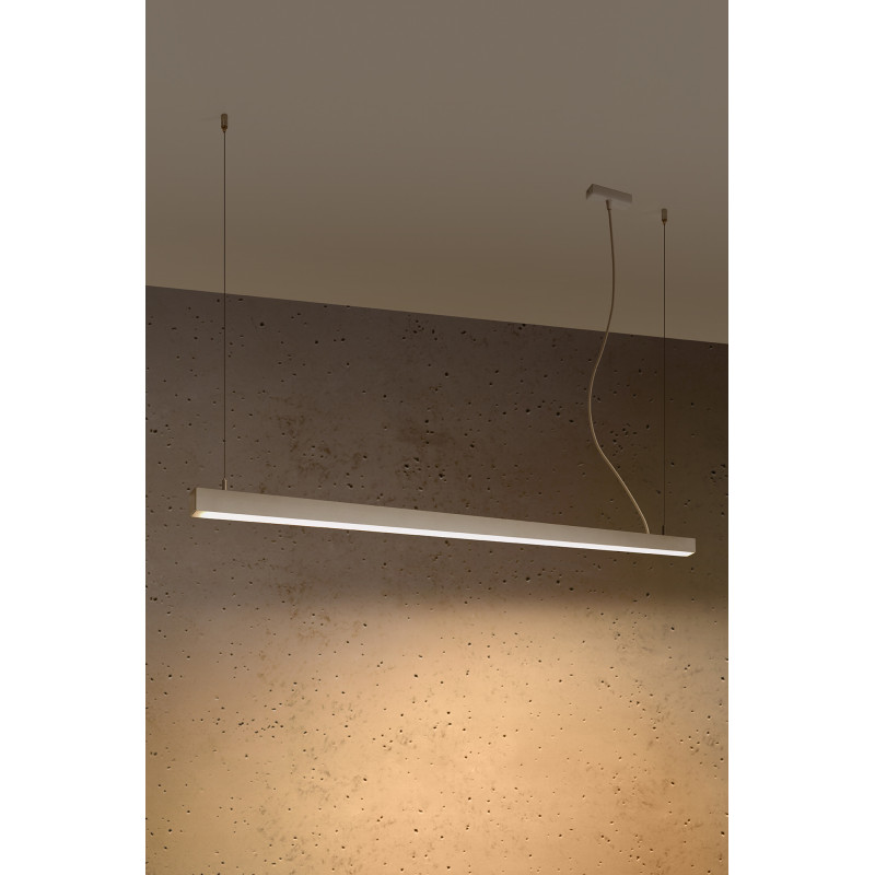 Lampe Design suspendue PINNE LED 48W 3000K - blanc