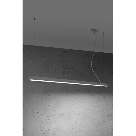 Luminaire Design suspendue PINNE LED 48W 4000K - aluminium