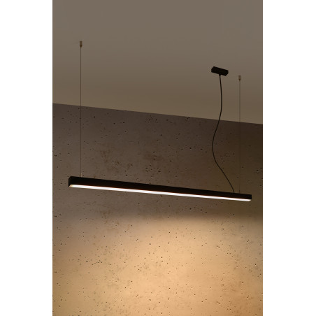 Luminaire Design suspendue PINNE LED 48W 3000K - noir