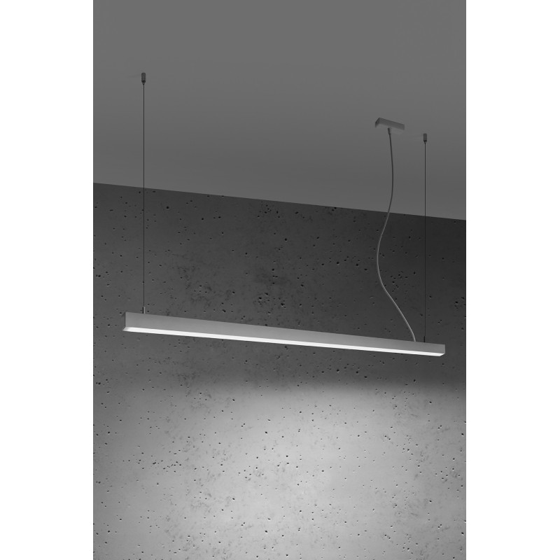 Lampe Design suspendue PINNE LED 48W 4000K - blanc