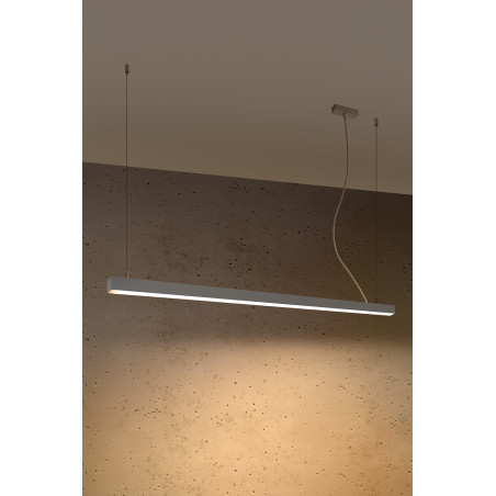 Luminaire Design suspendue PINNE LED 48W 3000K - aluminium