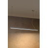 Luminaire Design suspendue PINNE LED 48W 3000K - aluminium