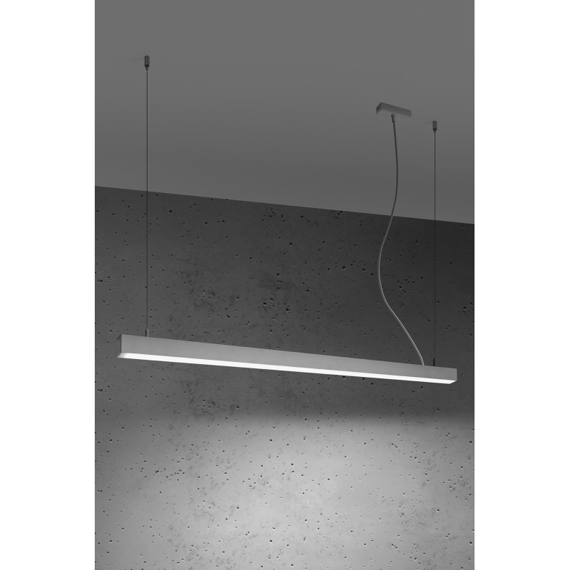 Luminaire Design suspendue PINNE LED 38W 4000K - blanc