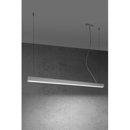 Luminaire Design suspendue PINNE LED 38W 4000K - blanc