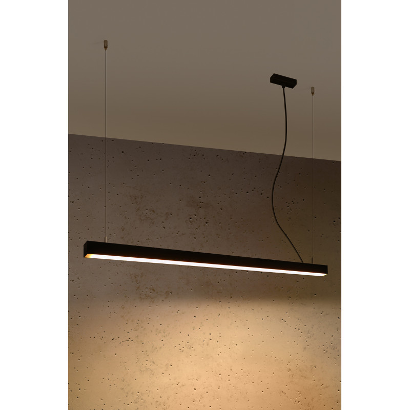 Lampe Design suspendue PINNE LED 38W 3000K - noir