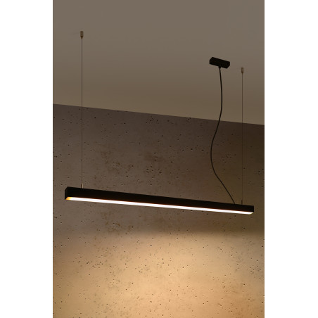 Lampe Design suspendue PINNE LED 38W 3000K - noir