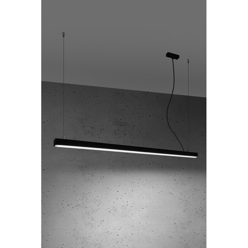 Luminaire Design suspendue PINNE LED 48W 4000K - noir