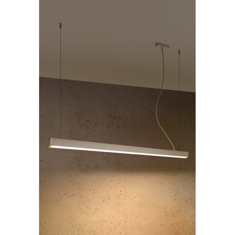 Luminaire Design suspendue PINNE LED 38W 3000K - blanc