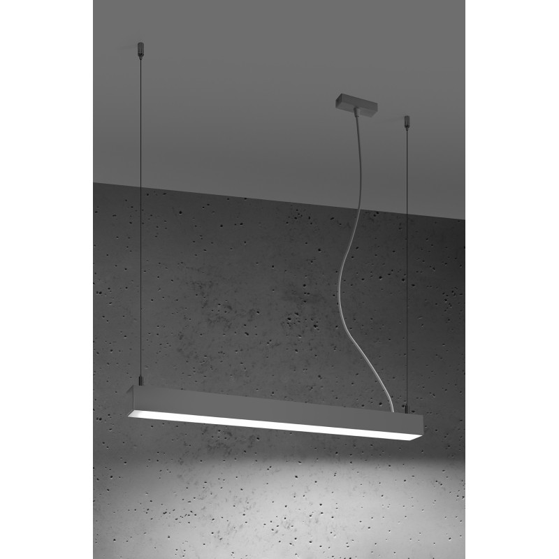 Luminaire Design suspendue PINNE LED 22W 4000K - aluminium