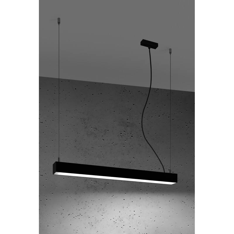 Lampe Design suspendue PINNE LED 22W 4000K - noir