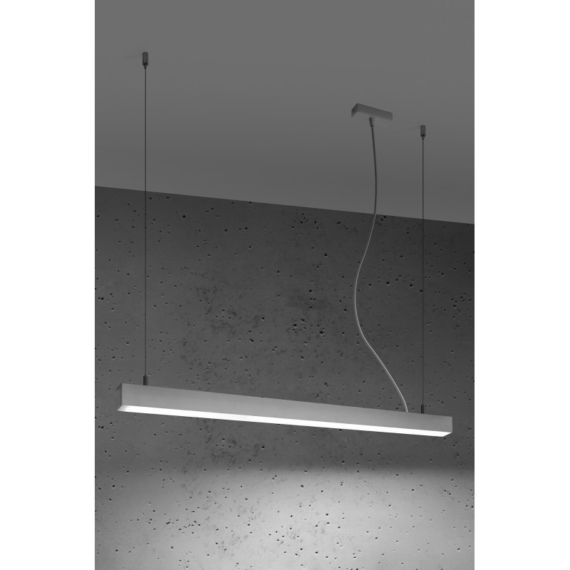 Lampe Design suspendue PINNE LED 31W 4000K - blanc