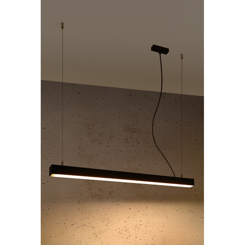 Luminaire Design suspendue PINNE LED 31W 3000K - noir