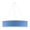 Lampe Suspendue avec abat-jou PORTO Ø100 3xE27 - blanc / bleu