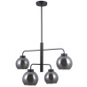 Lampe Suspendue design POGGI 4xE27 - noir