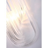 Lampe suspendue PLAZA 5xE14 - chrome / transparent Cristal
