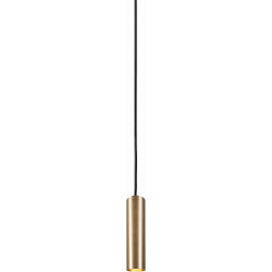 Suspension luminaire design EYE M GU10 - laiton / noir