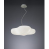 Lampe Suspendue design EOS 4xE27 - blanc