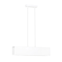 Suspension luminaire design GENTOR 2 BLANC 2xE27 - blanc
