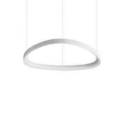 Luminaire Design suspendue GEMINI LED 48W 3000K - blanc