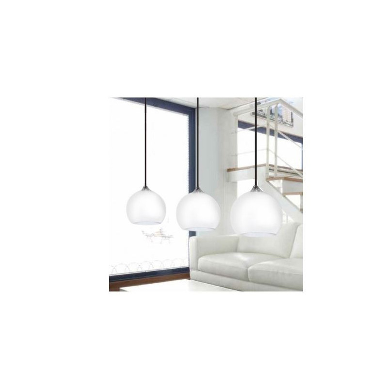 Suspension luminaire design Gulia 1 GU10 - blanc