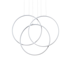 Lampe Design suspendue FRAME LED 82W 3000K - blanc
